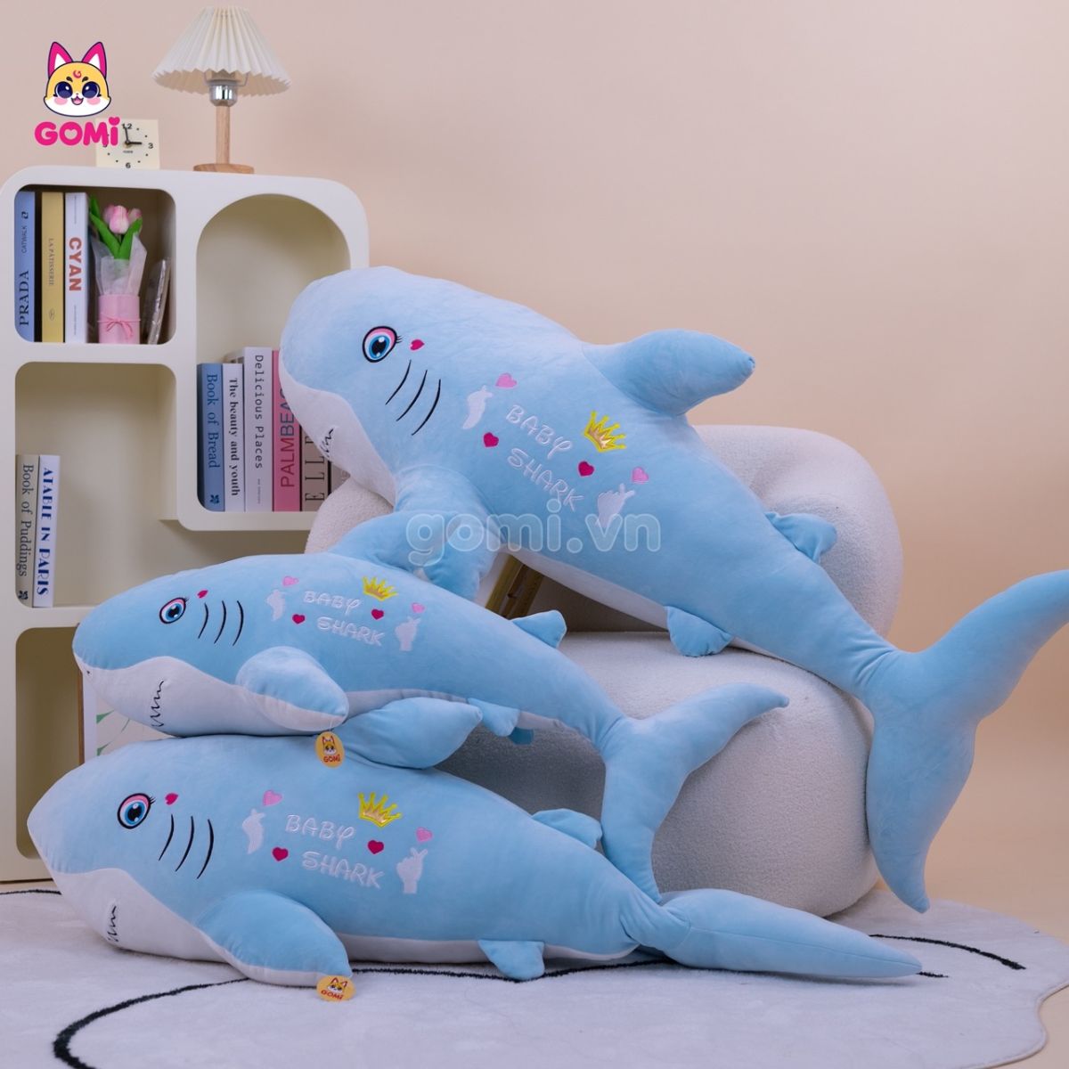 Gấu Bông Cá Mập Baby Shark