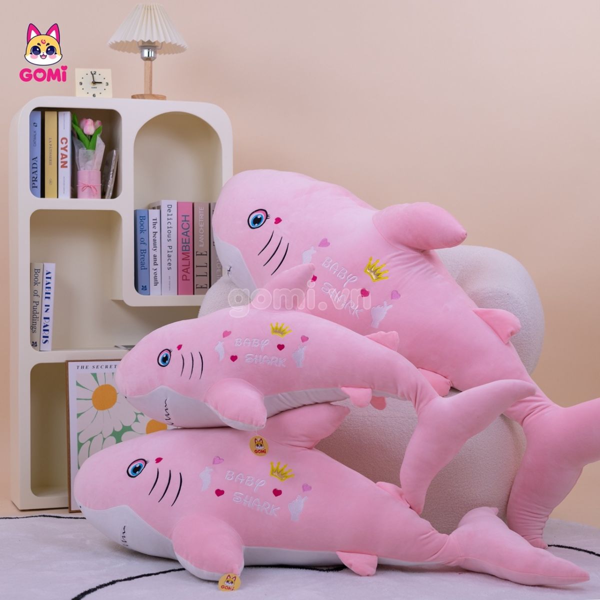 Gấu Bông Cá Mập Baby Shark