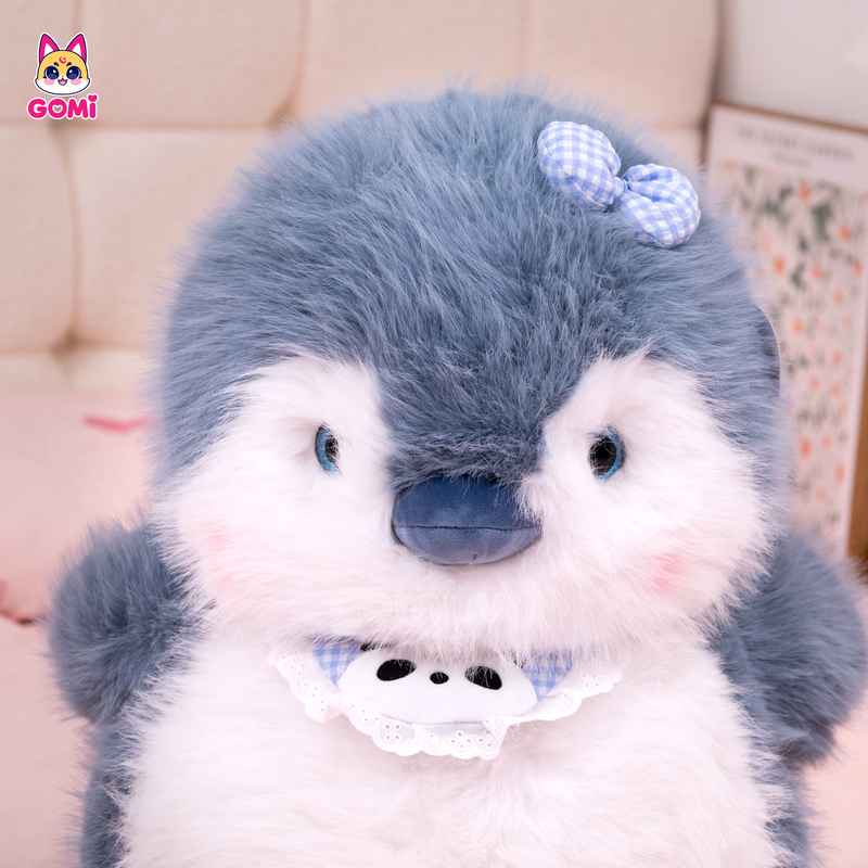 Gấu Bông Cánh Cụt Mập Yếm Gấu Trúc