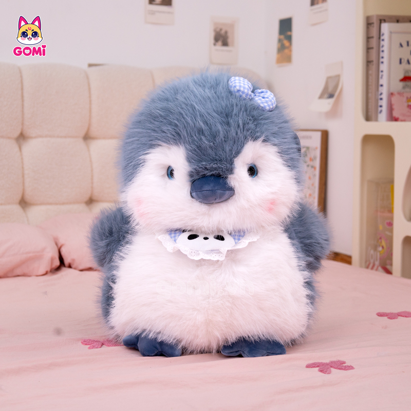 Gấu Bông Cánh Cụt Mập Yếm Gấu Trúc