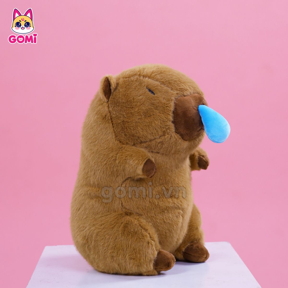 Gấu bông Capybara Nước Mũi Màu Nâu