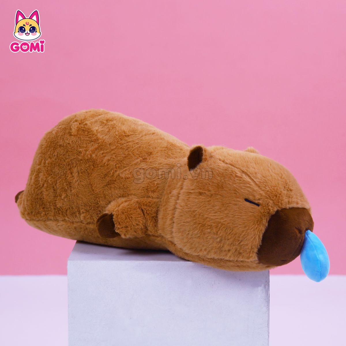 Gấu Bông Capybara Nước Mũi Nằm