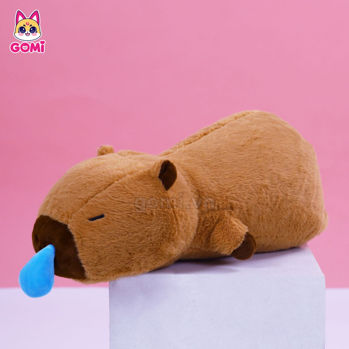 Gấu Bông Capybara Nước Mũi Nằm