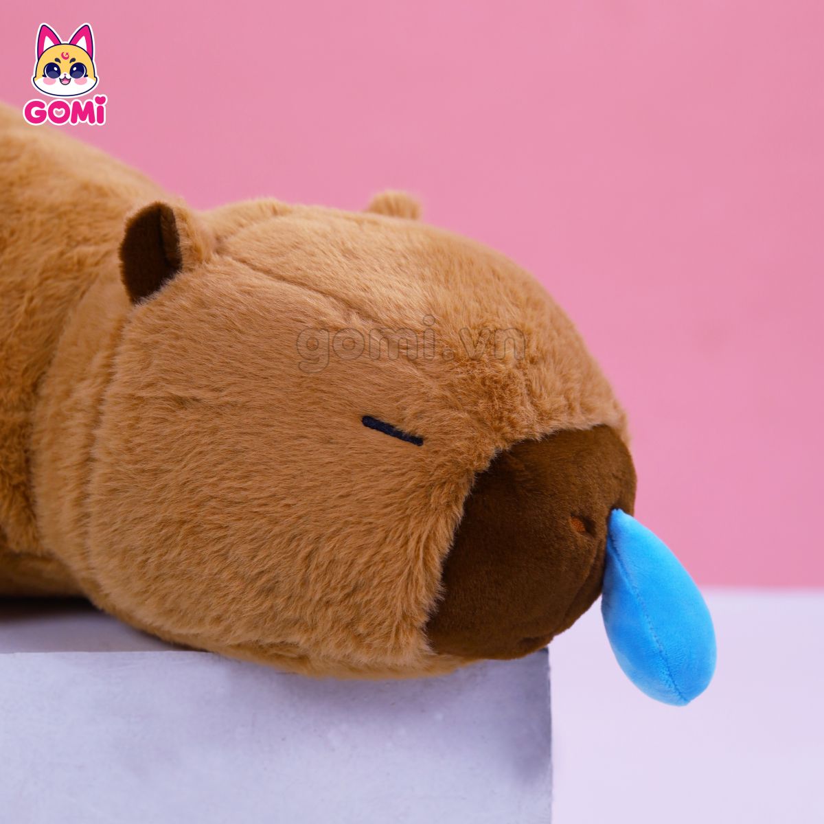 Gấu Bông Capybara Nước Mũi Nằm