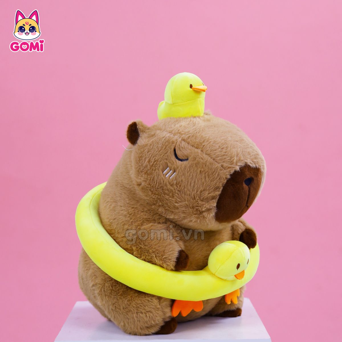 Gấu Bông Capybara Đeo Phao