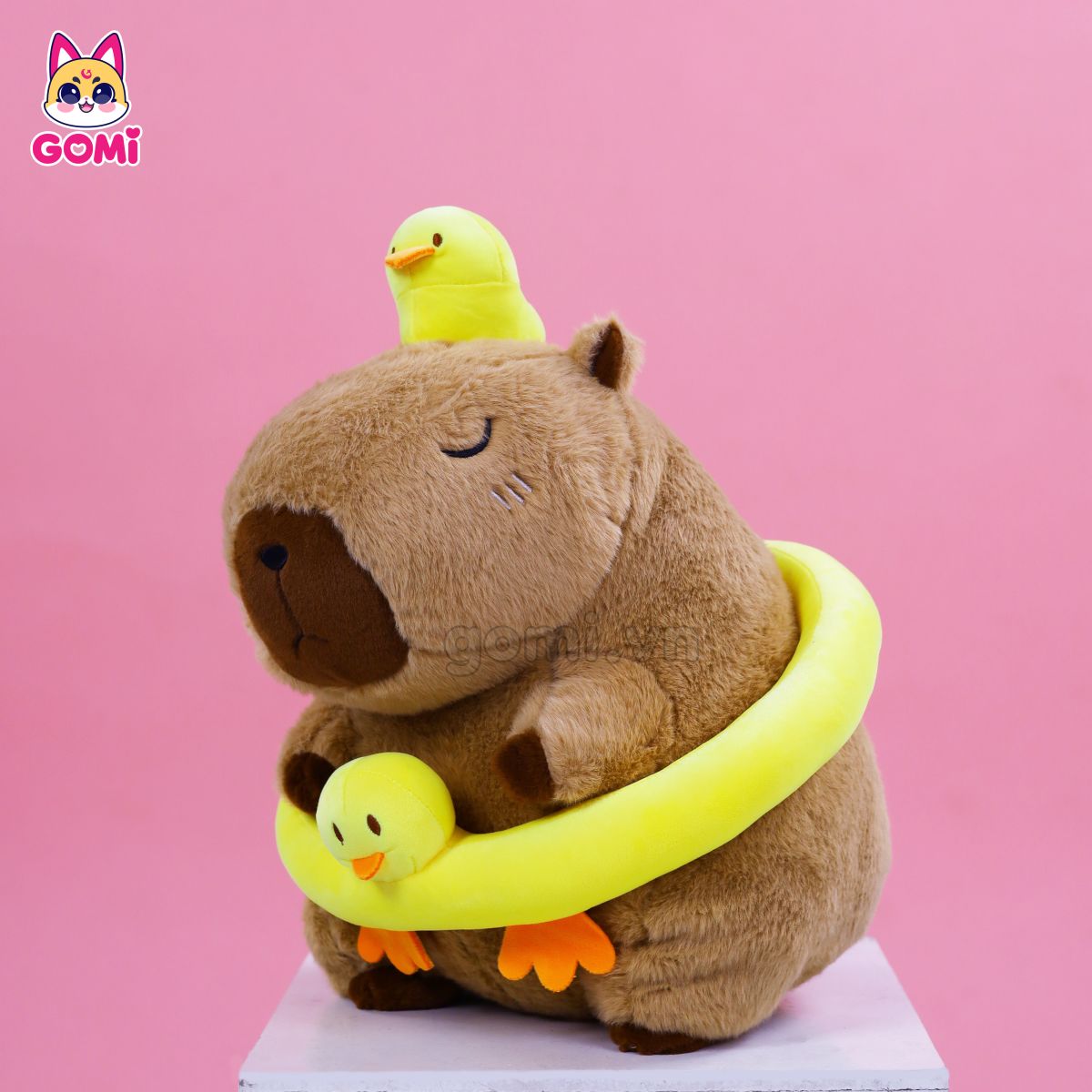 Gấu Bông Capybara Đeo Phao