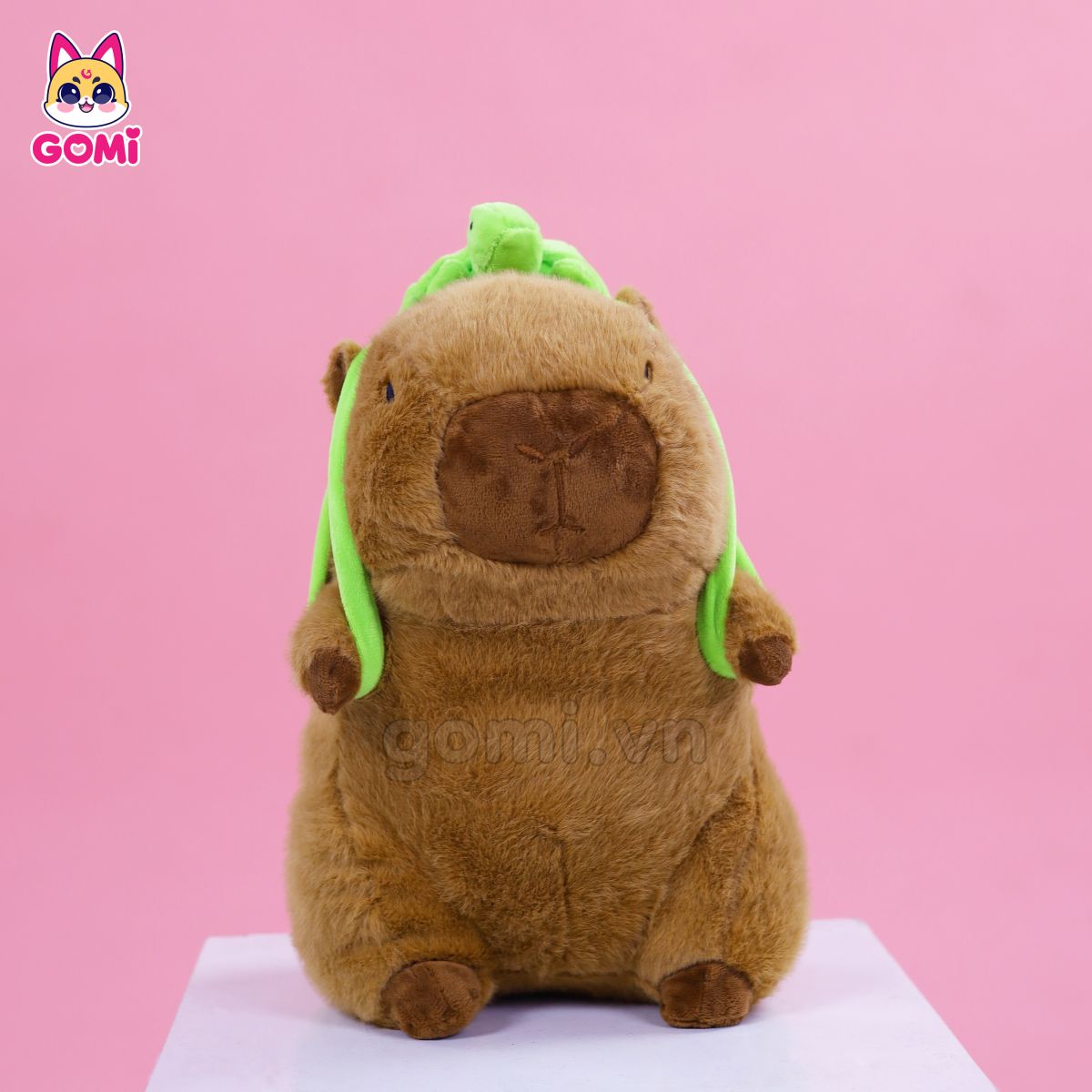 Gối Mền Capybara Đeo Túi Rùa