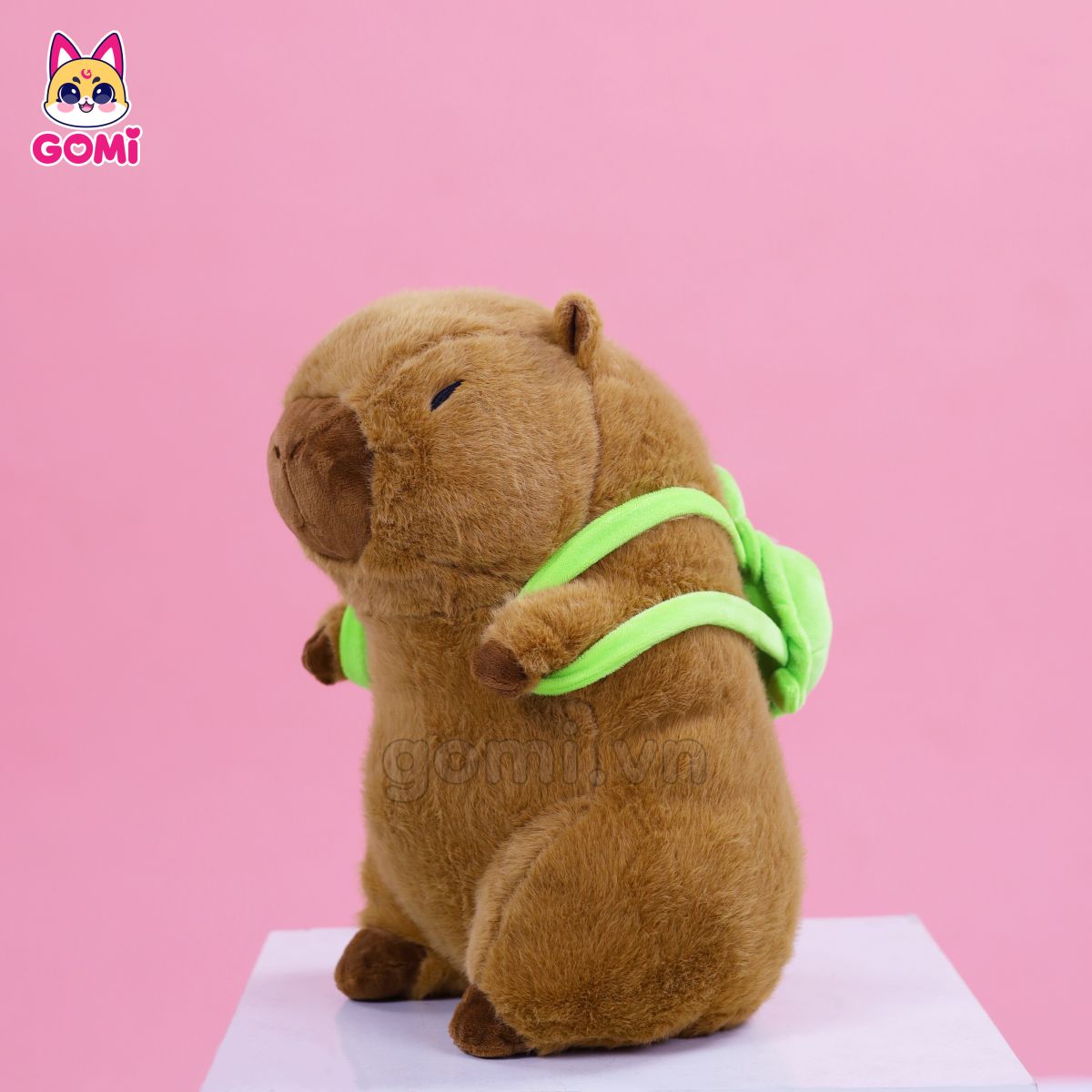 Gối Mền Capybara Đeo Túi Rùa