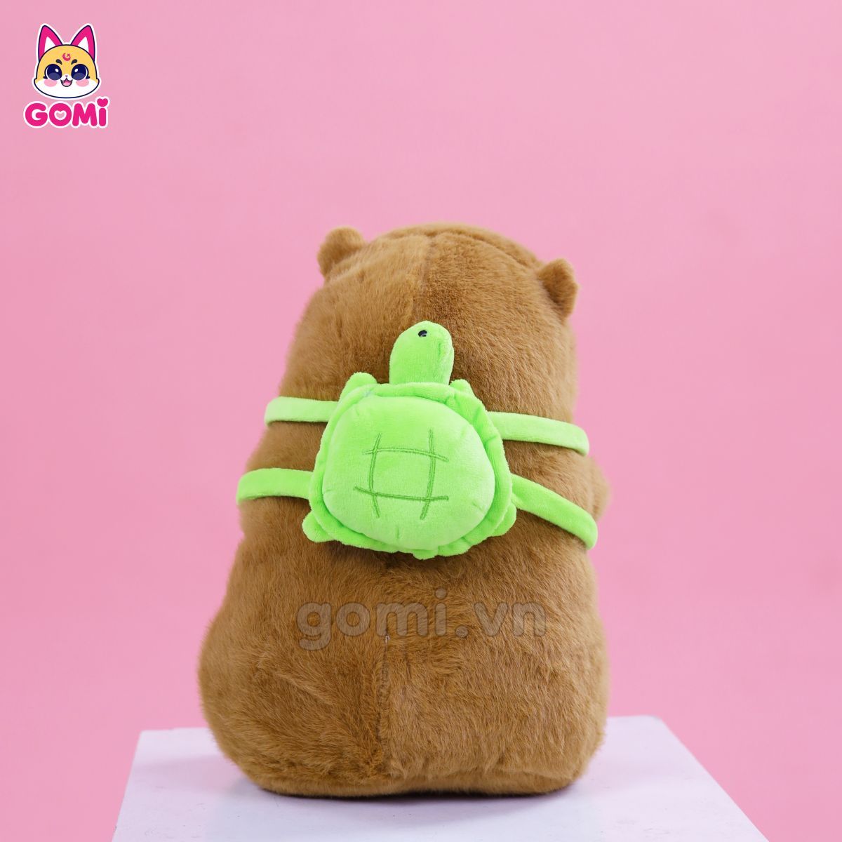 Gối Mền Capybara Đeo Túi Rùa