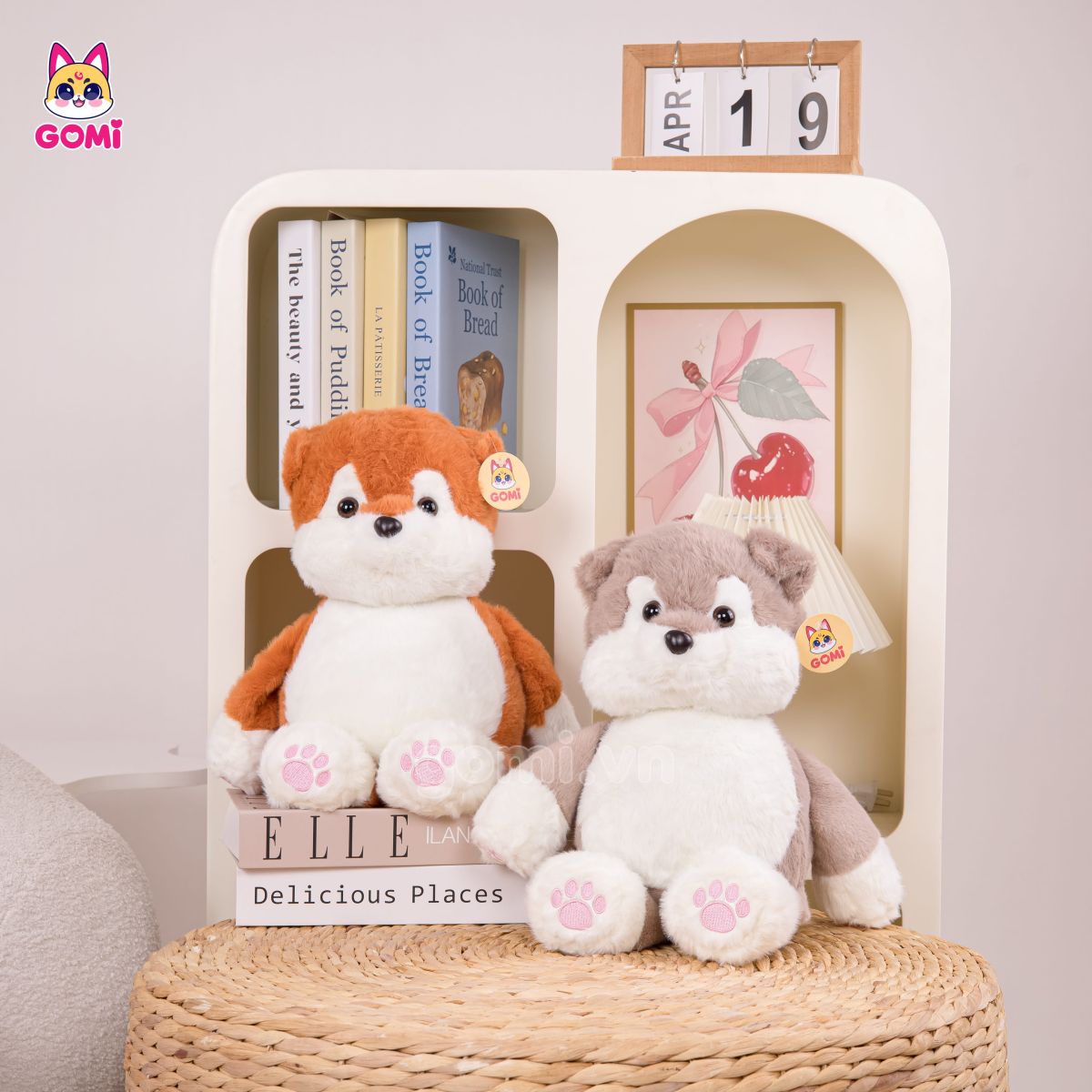 Gấu Bông Chó Chạy Bộ