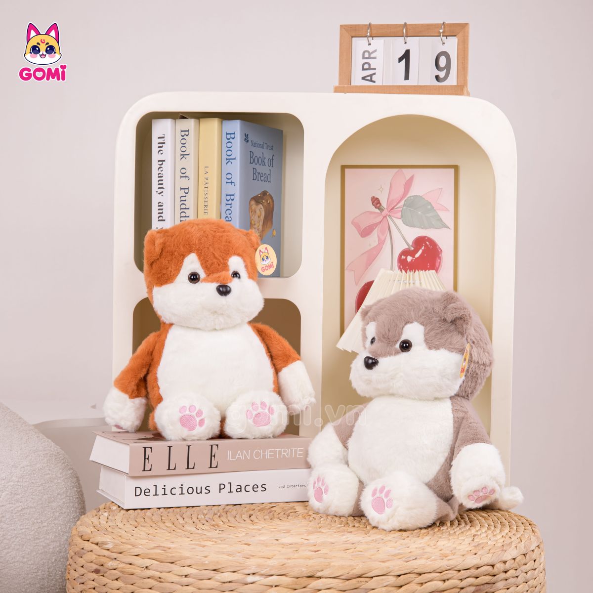 Gấu Bông Chó Chạy Bộ