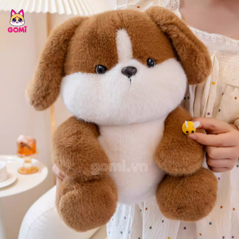 Gấu Bông Chó Tay Cầm Ong