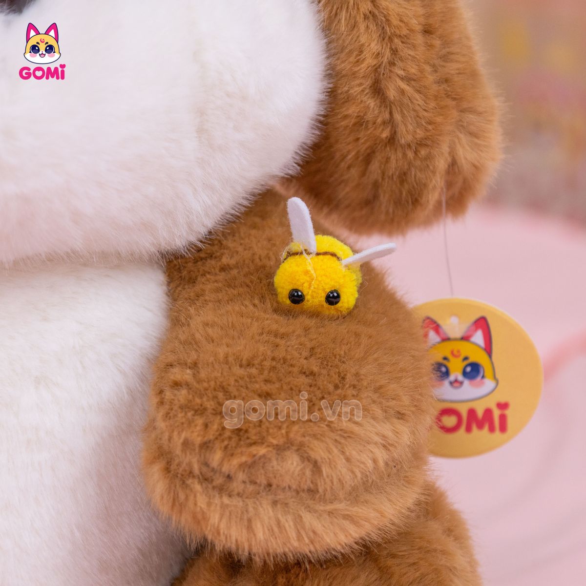 Gấu Bông Chó Tay Cầm Ong