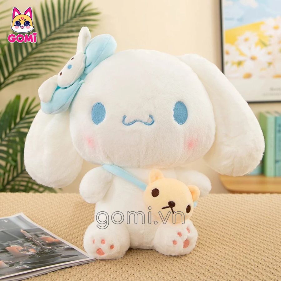 Cinnamoroll Đeo Túi Gấu