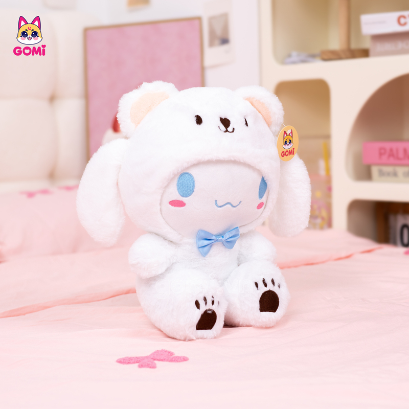 Gấu Bông Cinnamoroll Cosplay Gấu Trắng