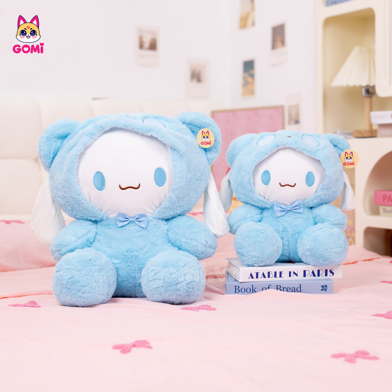 Gấu Bông Cinnamoroll Cosplay Gấu Xanh