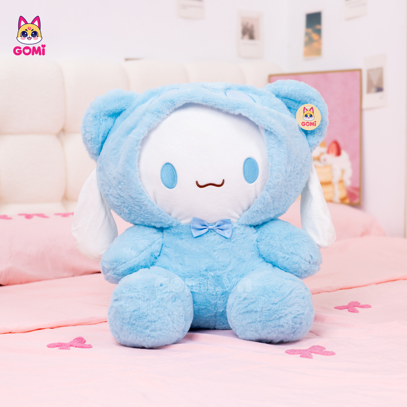 Gấu Bông Cinnamoroll Cosplay Gấu Xanh