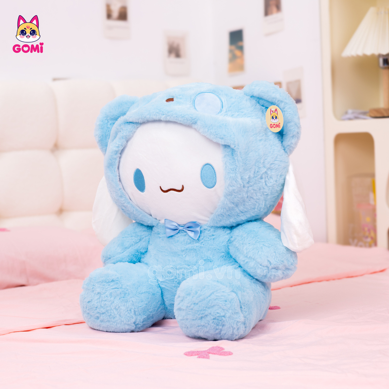 Gấu Bông Cinnamoroll Cosplay Gấu Xanh