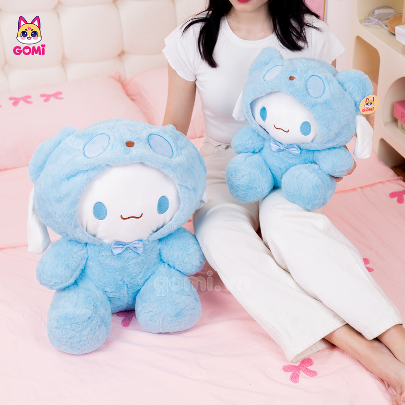 Gấu Bông Cinnamoroll Cosplay Gấu Xanh