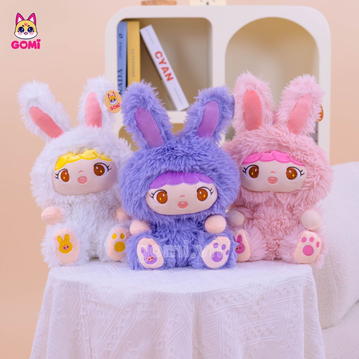 Gấu Bông Em Bé Lông Xù