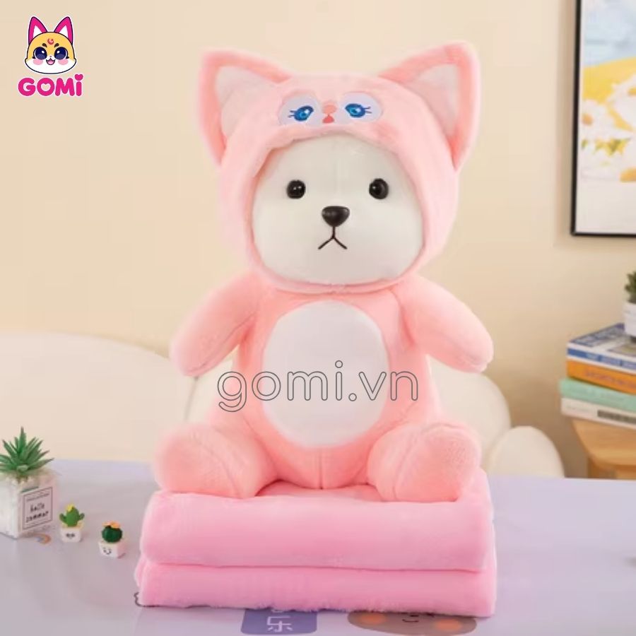 Gối Mền Lena Cosplay Cáo Hồng