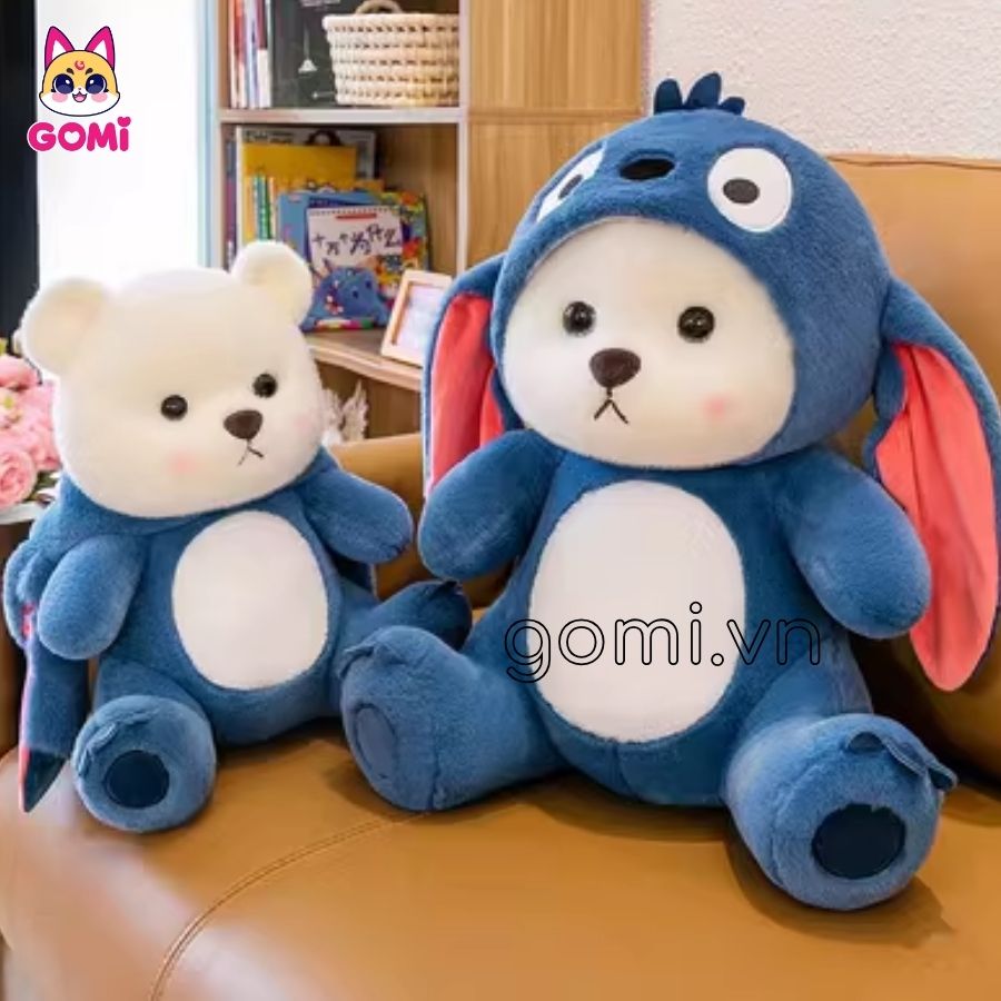 Gối Mền Gấu Lena Cosplay  Stitch