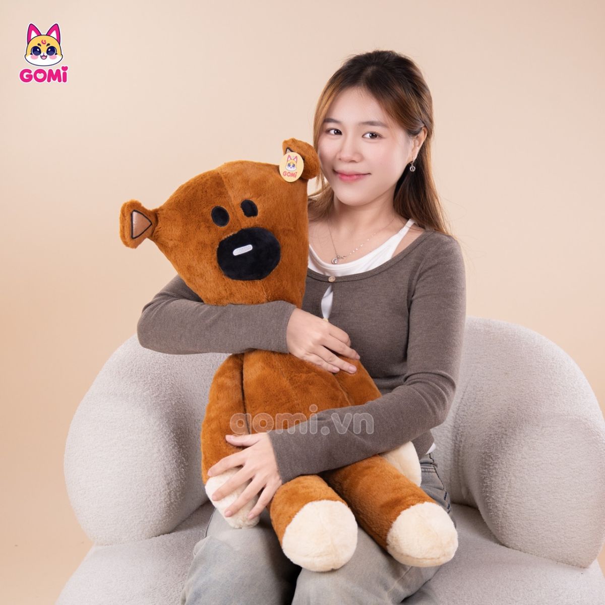 Gấu Bông Gấu Nâu Mr Bean