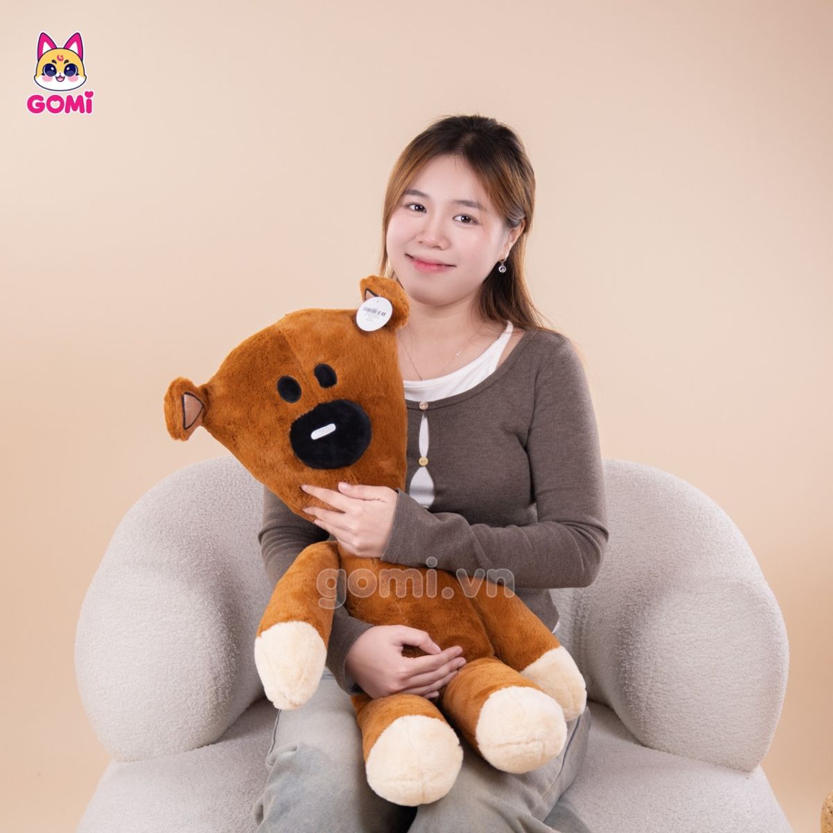 Gấu Bông Gấu Nâu Mr Bean