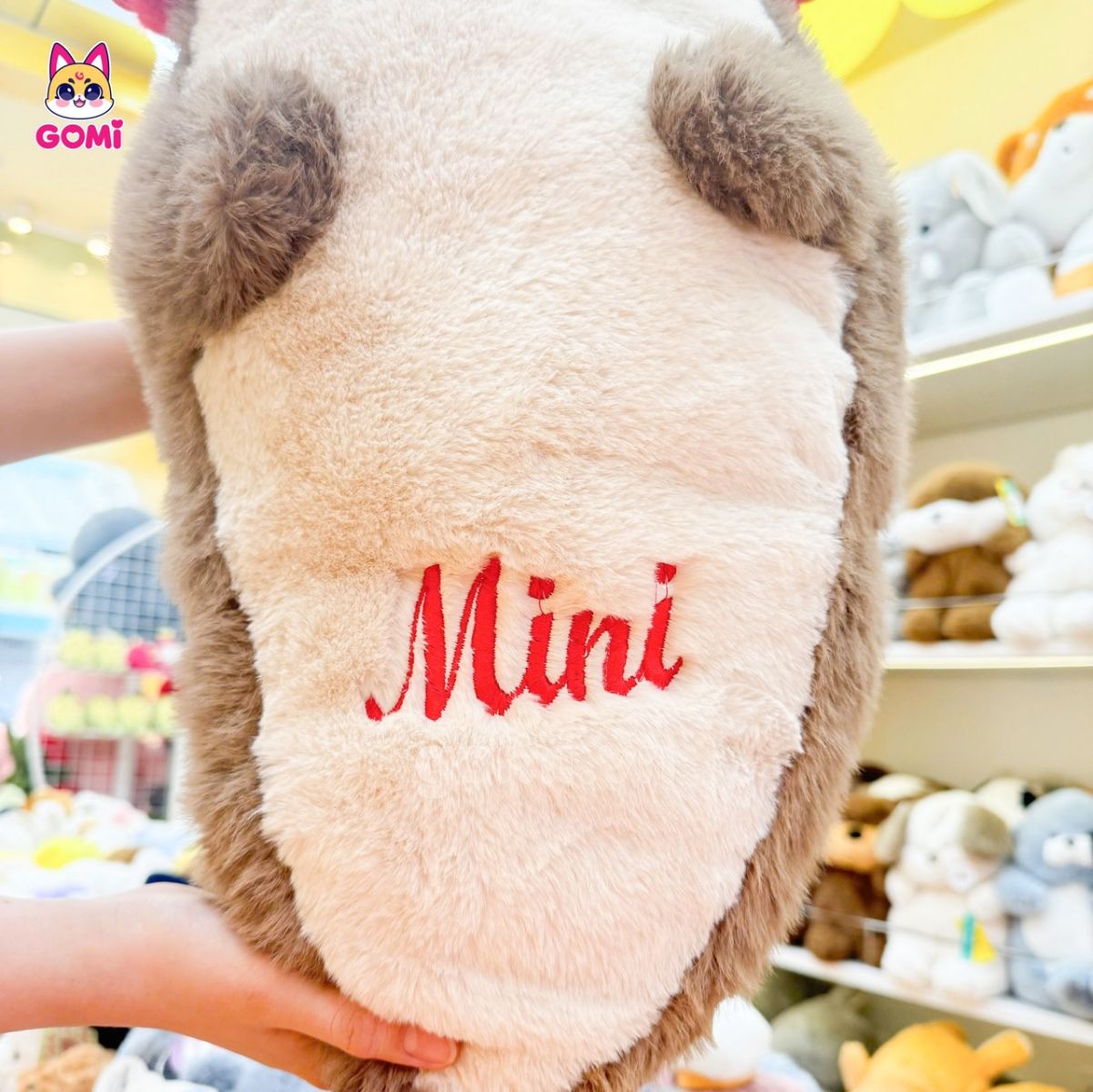 Gấu Bông Gối Ôm Hải Cẩu (Thêu Tên)
