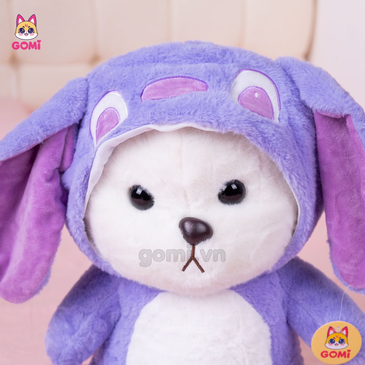 Gối Mền Lena Cosplay Stitch Tím