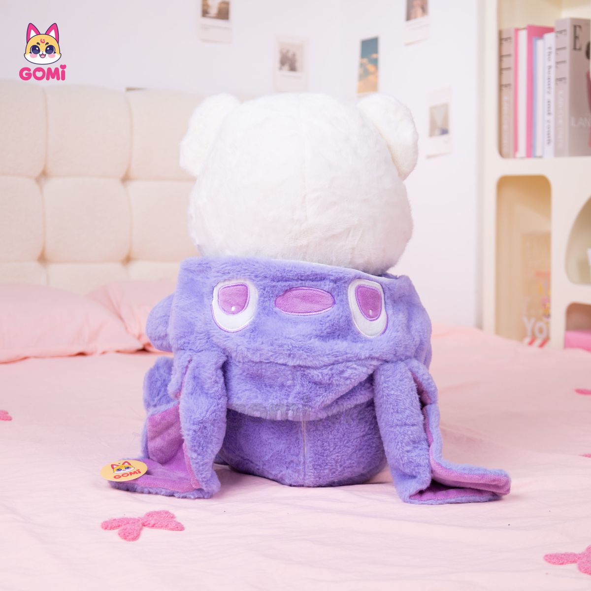 Gối Mền Lena Cosplay Stitch Tím