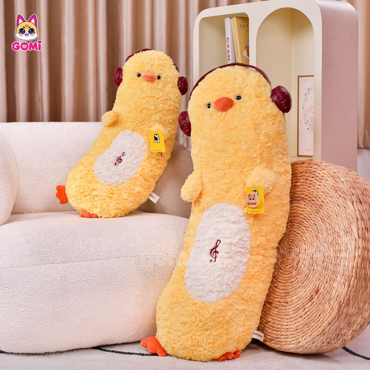 Gấu Bông Bộ Thú Đeo Tai Nghe