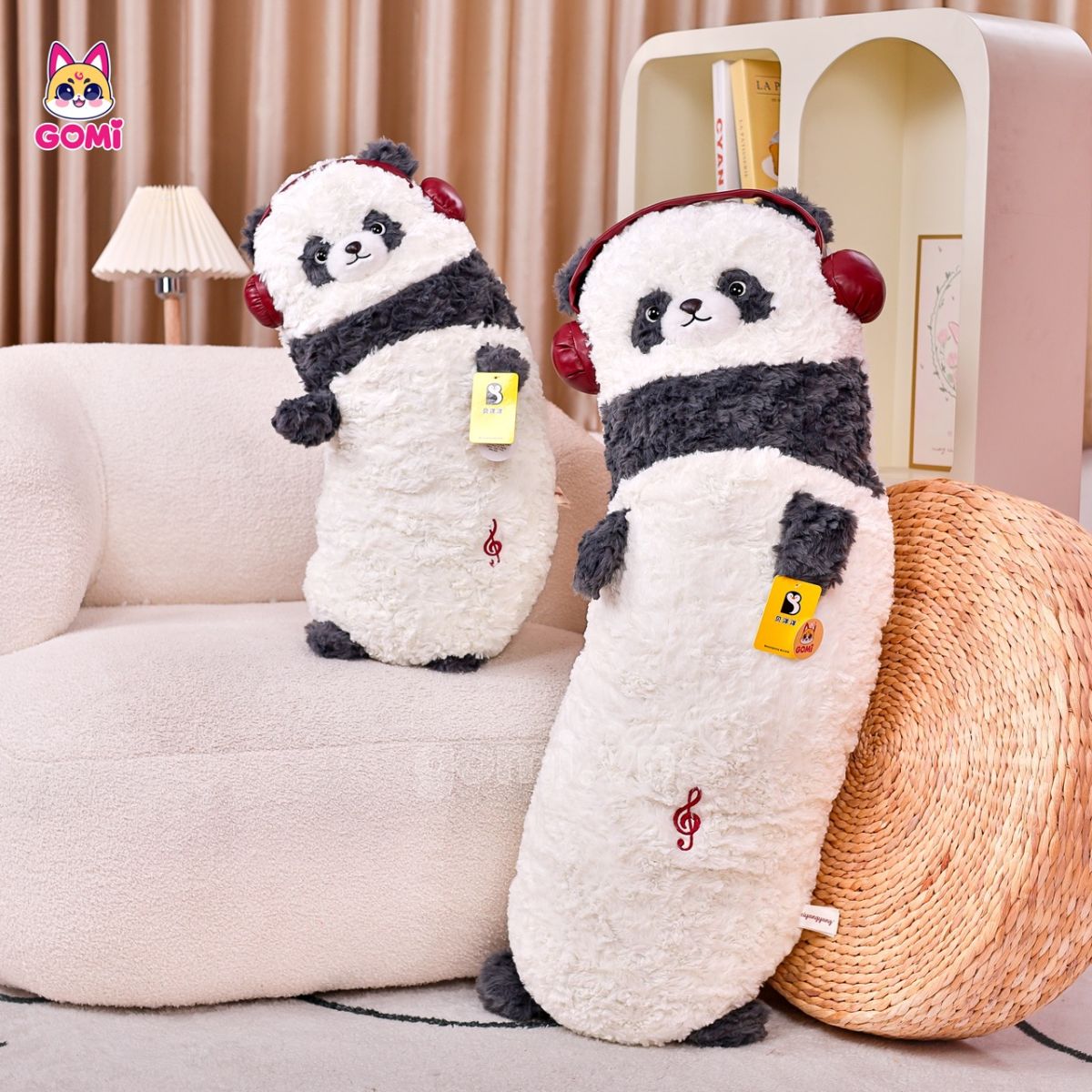 Gấu Bông Bộ Thú Đeo Tai Nghe