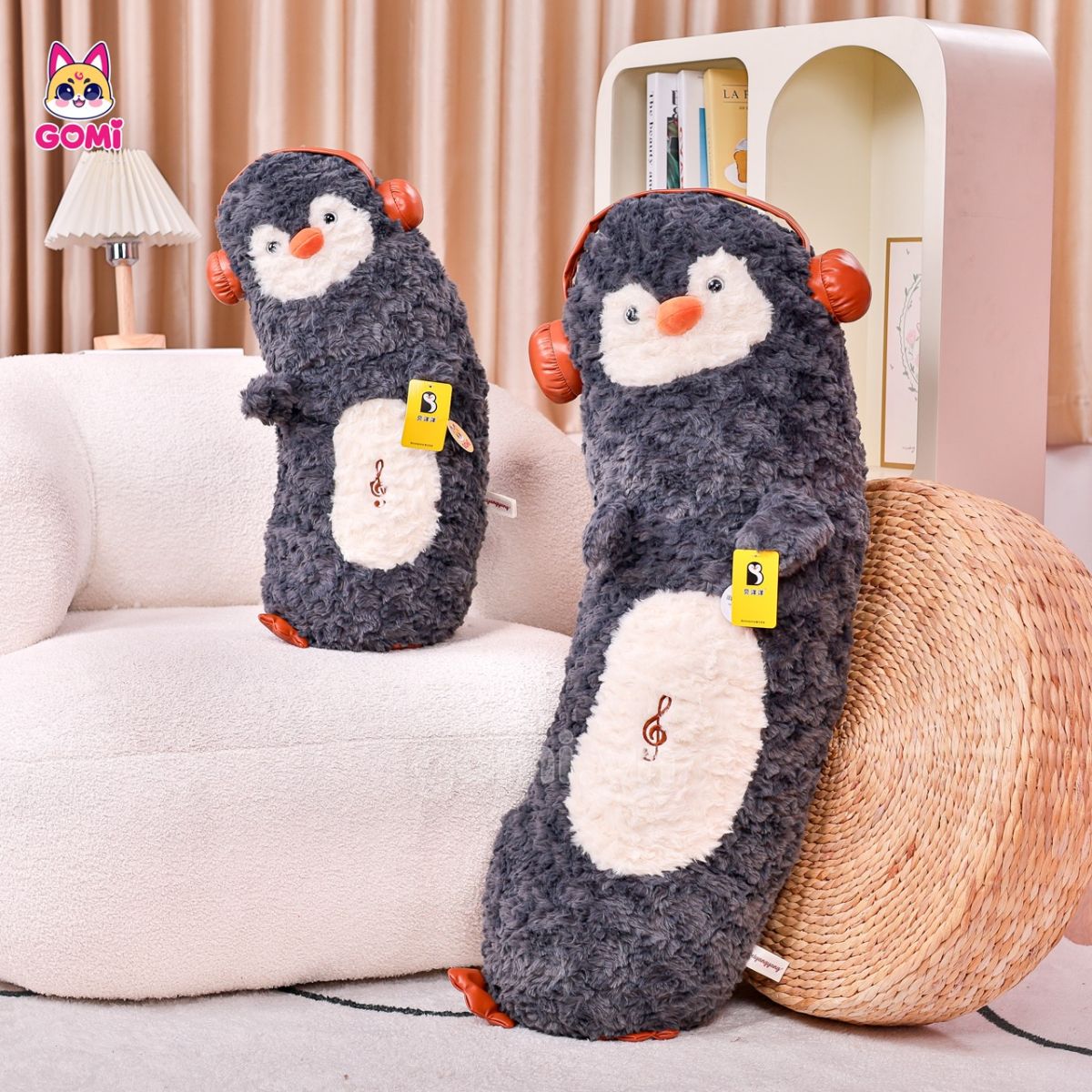 Gấu Bông Bộ Thú Đeo Tai Nghe