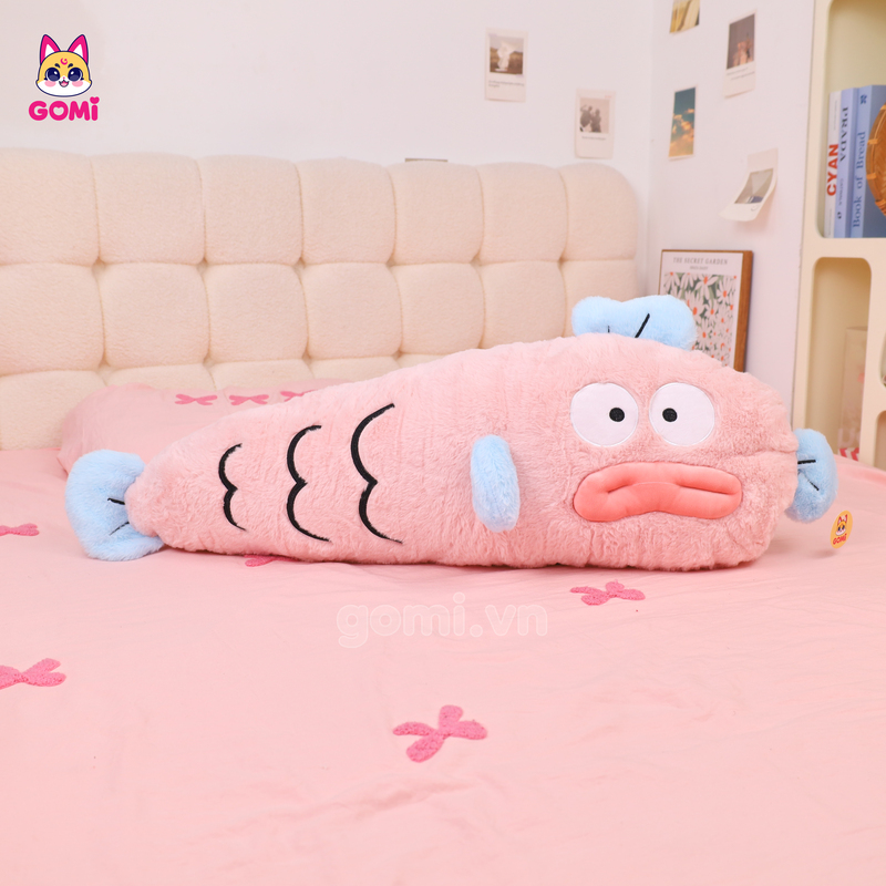 Gấu Bông Gối Ôm Cá Mặt Hề