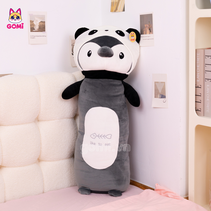 Gấu Bông Gối Ôm Chim Cánh Cụt Cosplay