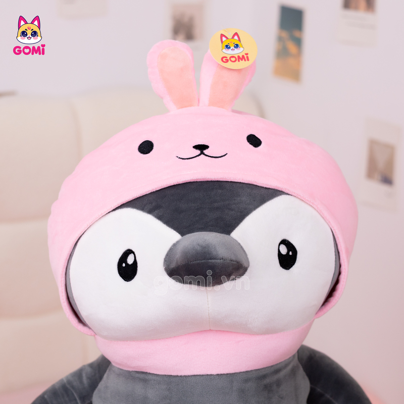 Gấu Bông Gối Ôm Chim Cánh Cụt Cosplay