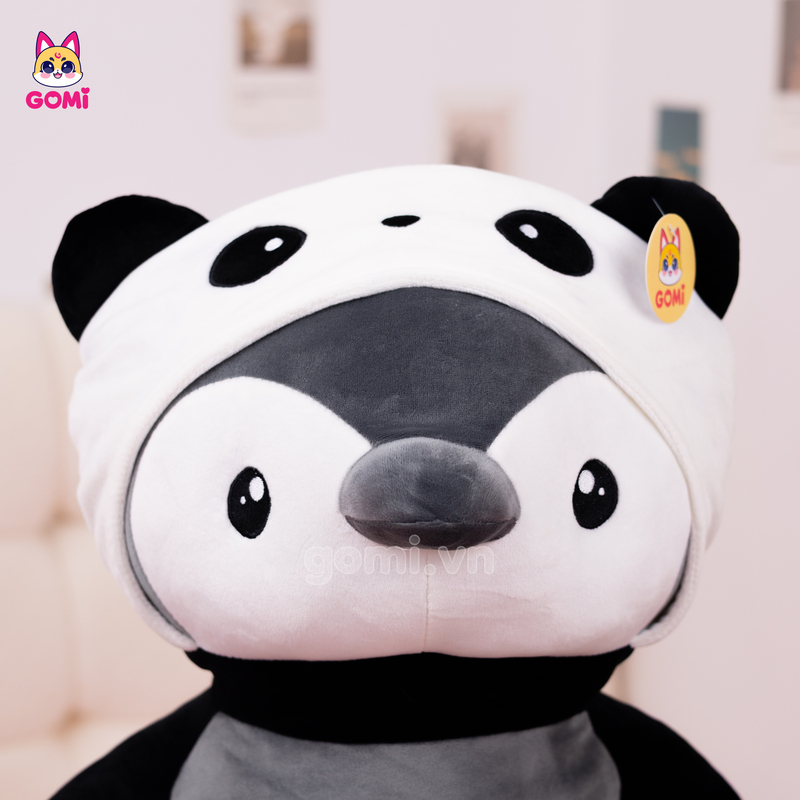 Gấu Bông Gối Ôm Chim Cánh Cụt Cosplay