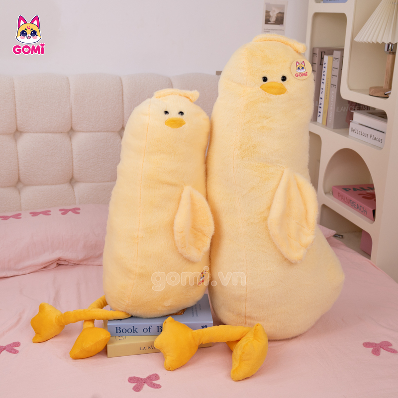 Gấu Bông Gối Ôm Dài Gà Vàng