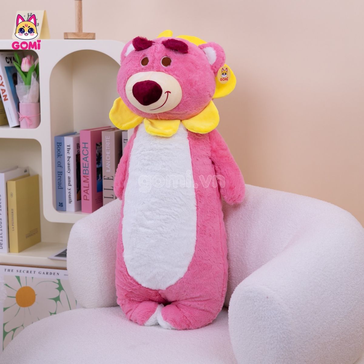 Gối Ôm Lotso Mặt Hoa