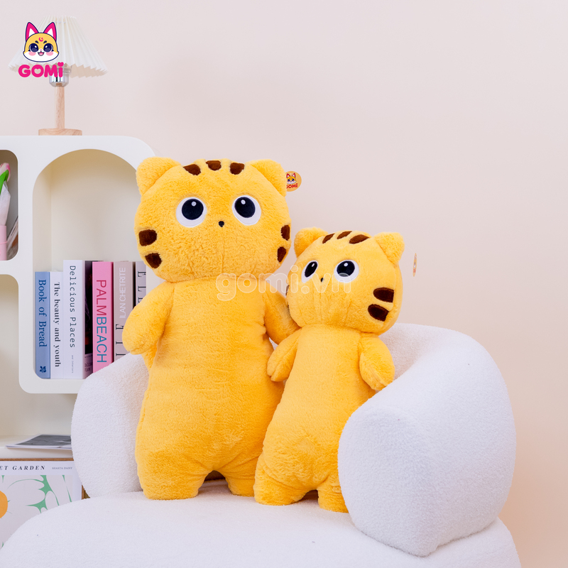 Gối Ôm Mèo Mắt Tròn