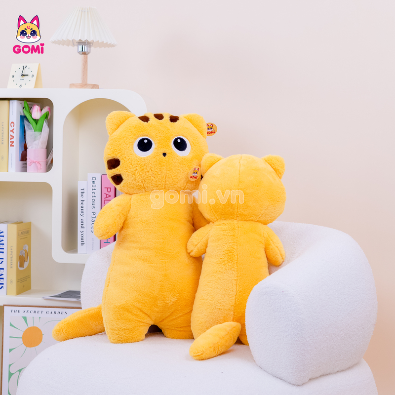 Gối Ôm Mèo Mắt Tròn