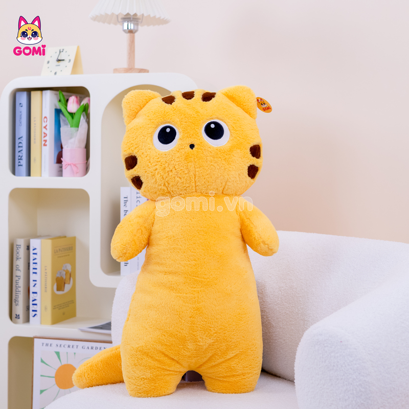 Gối Ôm Mèo Mắt Tròn