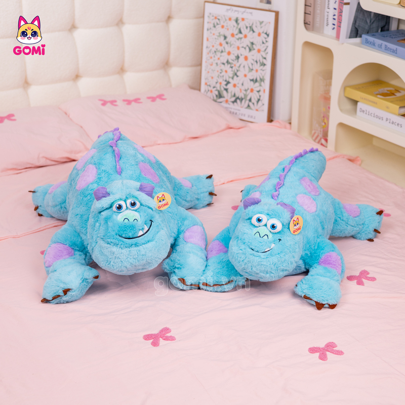 Gấu Bông Gối Ôm Quái Vật Sulley Nằm