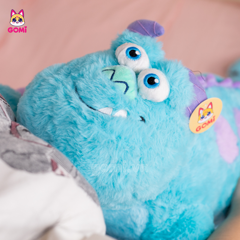 Gấu Bông Gối Ôm Quái Vật Sulley Nằm