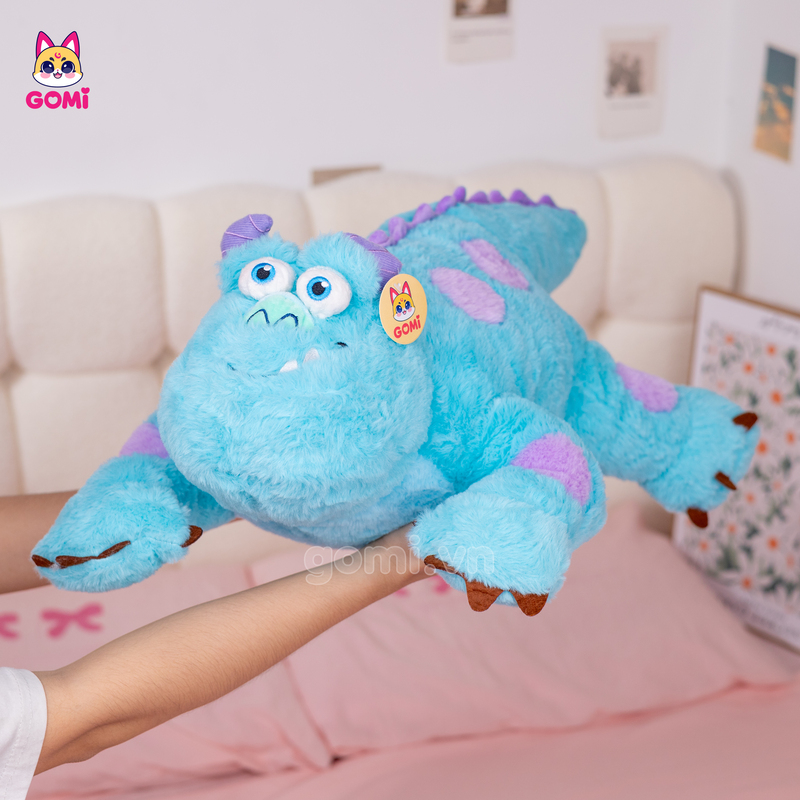 Gấu Bông Gối Ôm Quái Vật Sulley Nằm