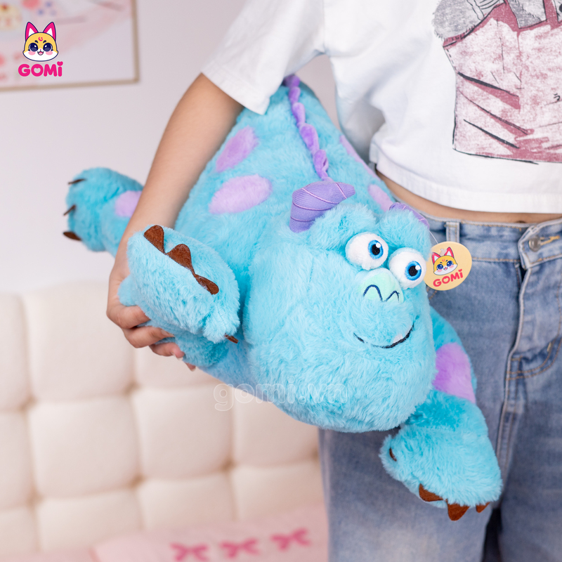 Gấu Bông Gối Ôm Quái Vật Sulley Nằm