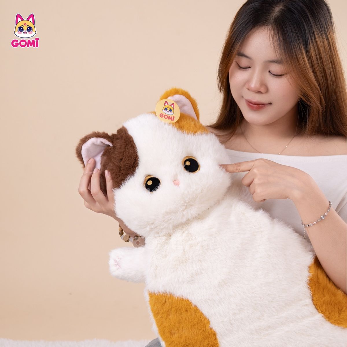 Gấu Bông Gối Ôm Thú Lười