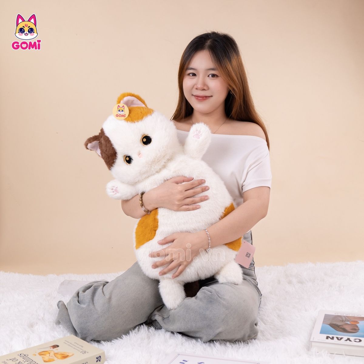 Gấu Bông Gối Ôm Thú Lười