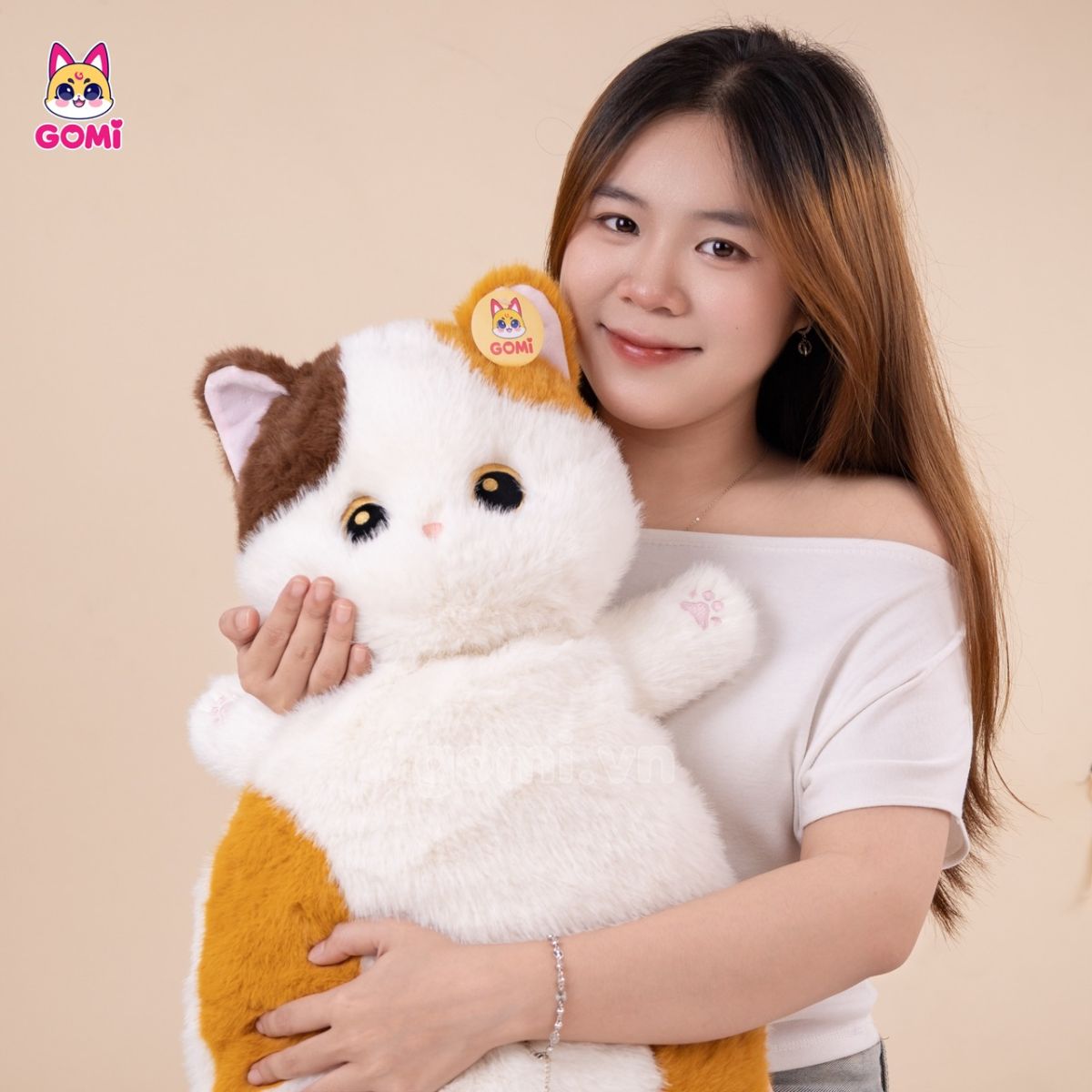 Gấu Bông Gối Ôm Thú Lười